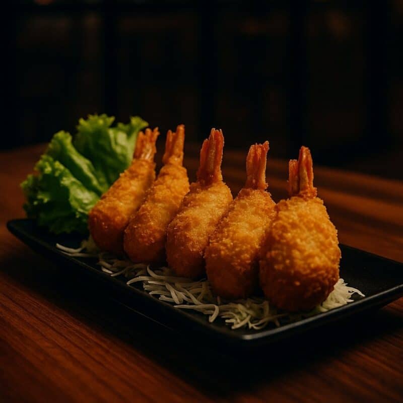 CAMARONES CHEESE EN PANKO (5 UNDs)